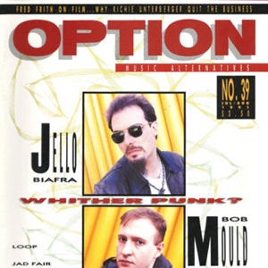  No thing can stop him - Option - August 1991 (Interviews & articles)